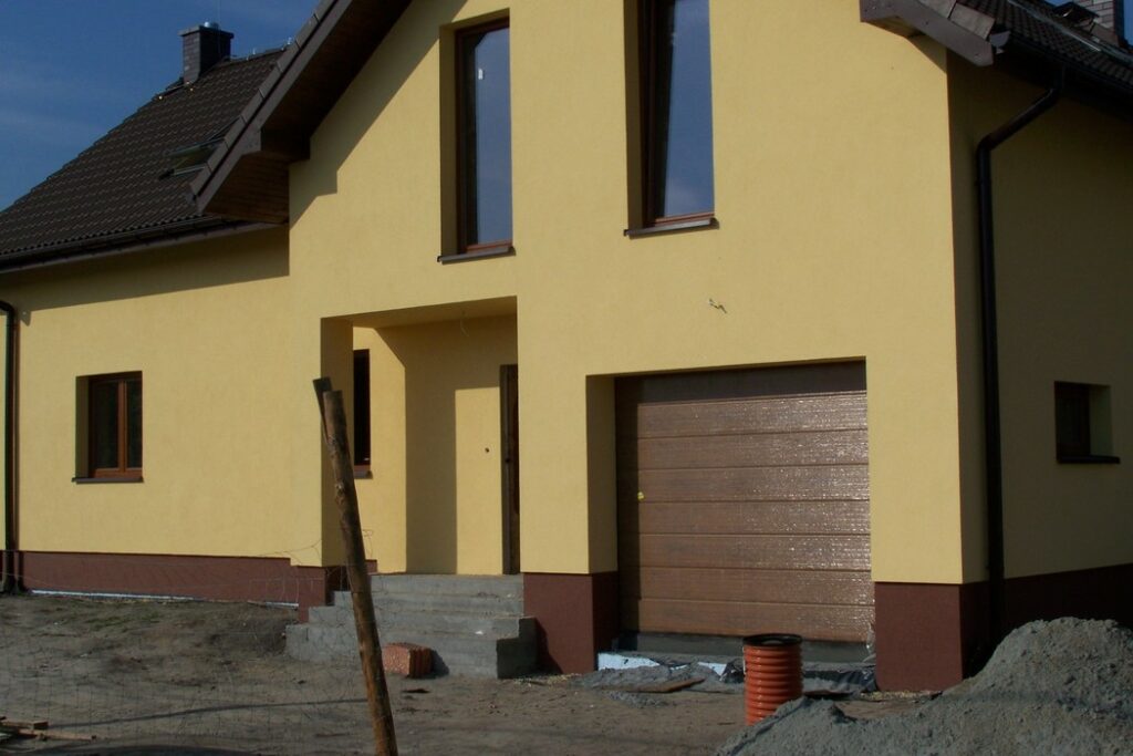 Zdjęcie z realizacji docieplenia budynku