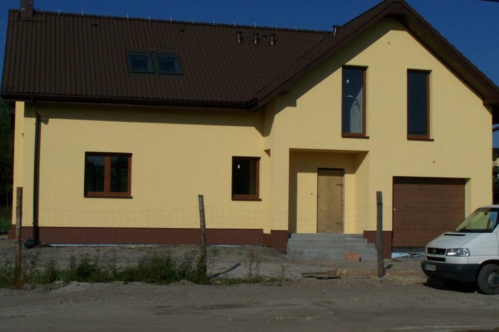 Zdjęcie z realizacji docieplenia budynku