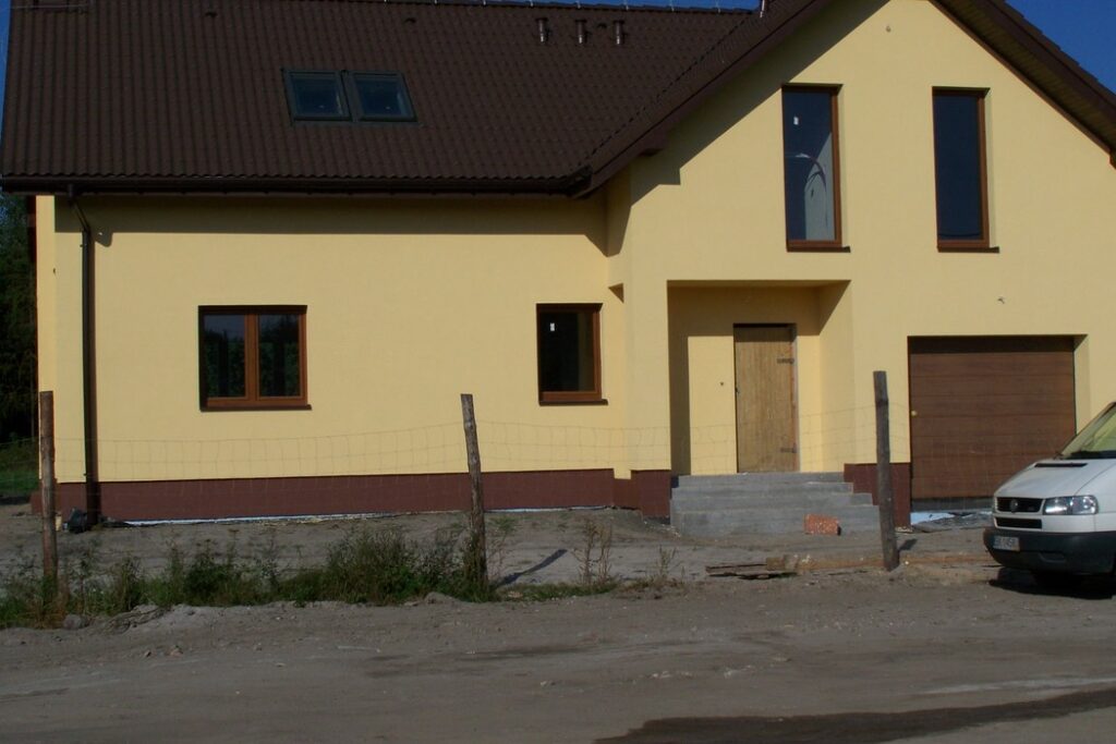Zdjęcie z realizacji docieplenia budynku