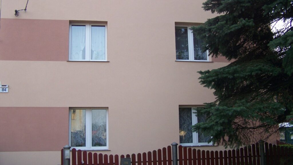 Zdjęcie z realizacji docieplenia budynku