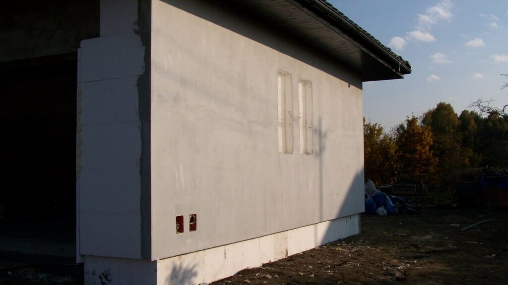 Zdjęcie z realizacji docieplenia budynku